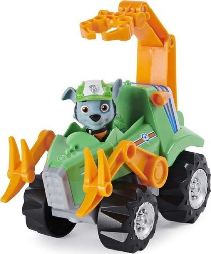 Veículo Rev Up Patrulha Canina Dino Resgate Rockys Deluxe