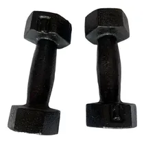 Comprar Set Par Mancuernas 1kg Pesas De Metal Ssr Sport 