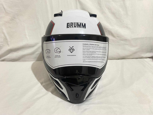 Casco Para Motocicleta Brumm Ride Free Xl 61-62 Cm