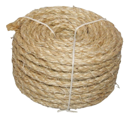 Cuerda De Sisal Retorcida, Poste Rascador Para Gatos 8mmx15m