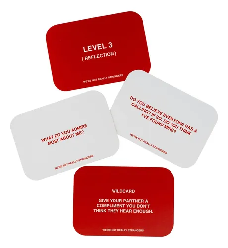 We´re Not Really Strangers Juego De Cartas - Un Juego Inte.