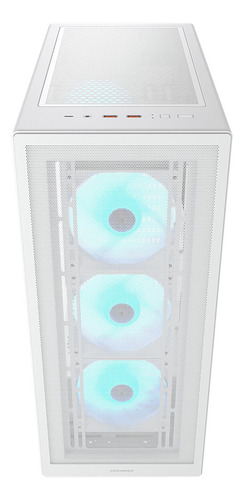 Gabinete Cougar Blanco Mx220 Rgb Atx 4 Ventiladores Argb