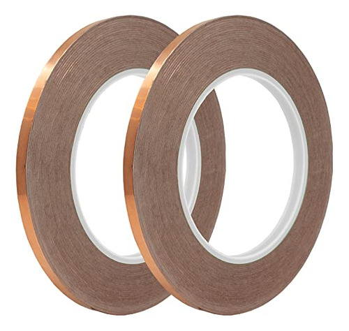 Copper Tape [1/4 Inch X 108ft] Copper Foil Tape For Gui...