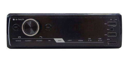 Imagem 3 de 8 de Radio Mp3 Player E-tech Premium C/ Fm Usb Sd Aux E Bluetooth