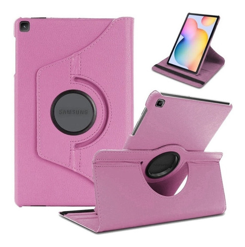 Case Protector Para Galaxy Tab S6 Lite 10.4 P613 P619 Fucsia