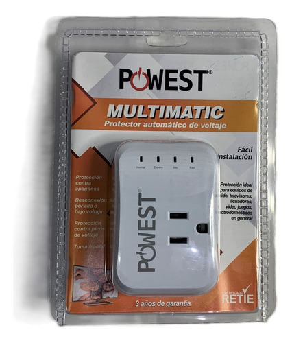 Protector Automatico De Voltaje Multimatic Marca Powest