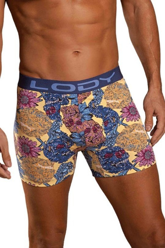 Boxer Hombre Lody Men Algodón Y Lycra Estampado  Art. 850