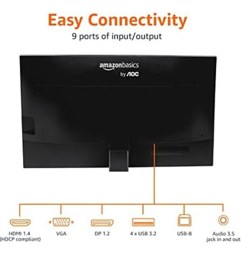 Monitor Ips Básico De 27 | Alimentado Com Tecnologia Aoc |