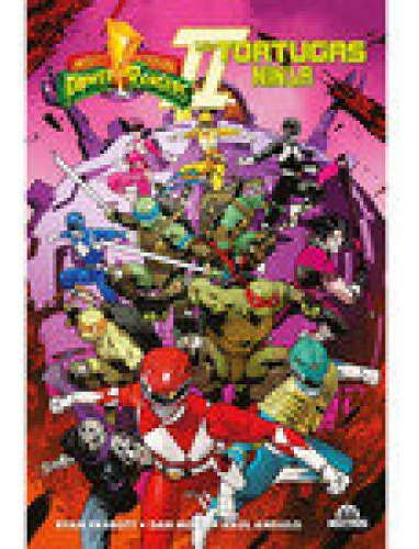 Power Rangers Vs Tortujas Ninja Ii, De Parrott,ryan., Vol. 1. Editorial Moztros Producciones Sl, Tapa Dura En Español