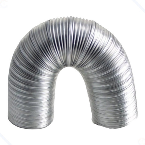 Tubo Duto Flexível Aluminio Coifa 2 Metros 150mm