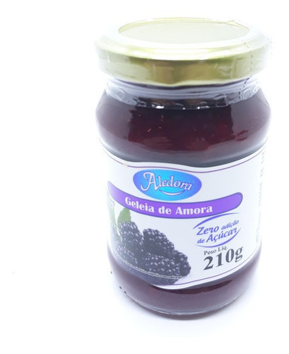 Imagem 1 de 10 de Geléia De Amora Zero Açucar 210g