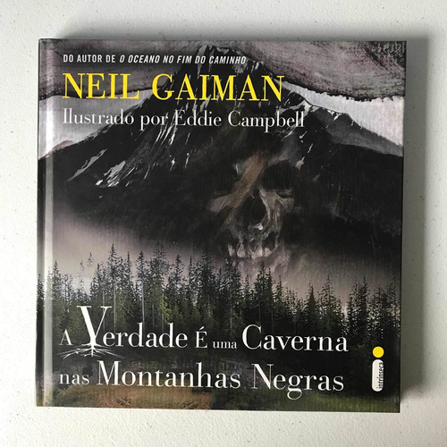 Livro A Verdade É Uma Caverna Nas Montanhas Negras - Gaiman