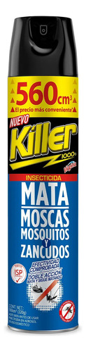 Killer Mata Moscas Y Zancudos Caja X 12 560cc Grande