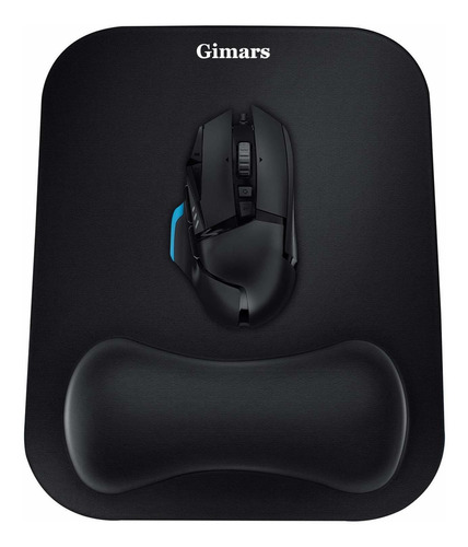 Mouse Pad Antideslizante Soporta Muñecas Gimars -7kd7s