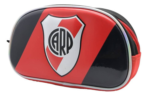 Cartuchera Escolar River Plate Futbol Carp Color Rojo Liso