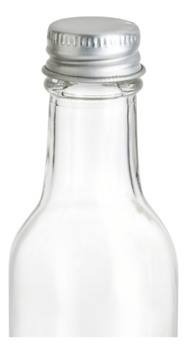Set 12 Piezas Mini Botella De Vidrio Herencia 50ml