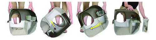 Arenero Para Gatos Omega Paw Color Gris Autolimpiable