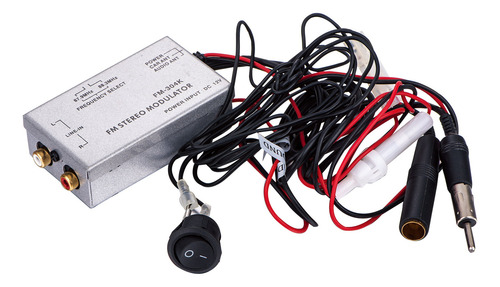 Fabrica Radio Estereo Aux Rca Audio Entrada Adaptador Cable