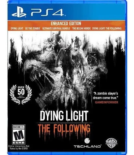 Dying Light  Enhanced Edition Techland PS4 Físico