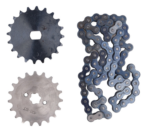 Conjunto De Correntes 420 Sprocket 19t Frontal 20t H Hole Tr