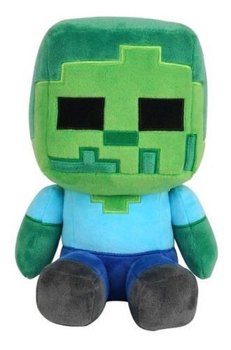 Peluche Minecraft Steve Creeper 25 Cm - Intek