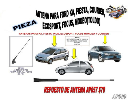 Antena Completa Para Fiesta, Courier, Focus, Ka, Ecosp Ap008