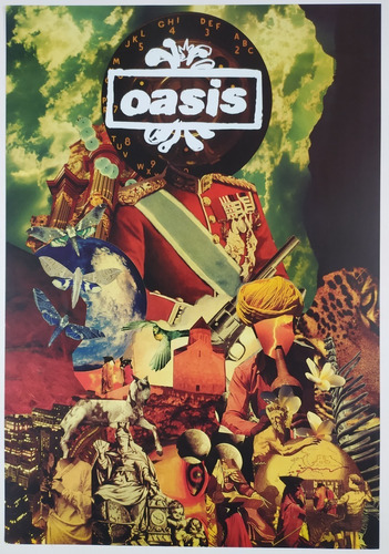 Poster Oasis Nuevo Laser Rock