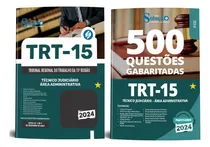 Comprar Apostila Trt 15a Região 2024 - Técnico Judiciário - Área Administrativa Do Tribunal Regional Do Trabalho De São Paulo + Caderno De Questões Gabaritadas - Editora Solução