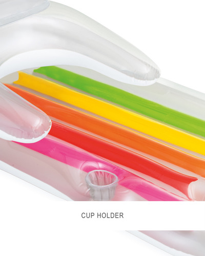 Boia Colchão Inflável King Cool Prata - Intex 58802