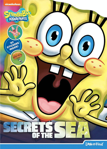 Libro En Inglés Spongebob Squarepants Secrets Of The Sea
