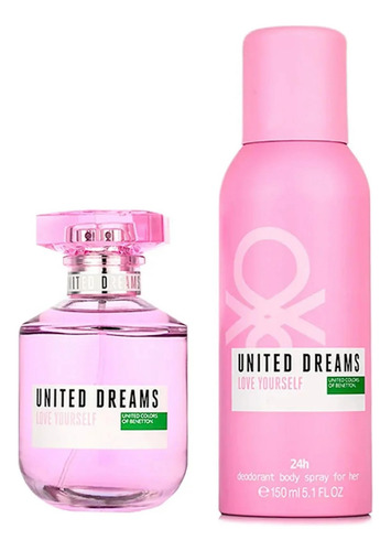 United Dreams Love Yourself Set 80 Ml Eau De Toilette Spray