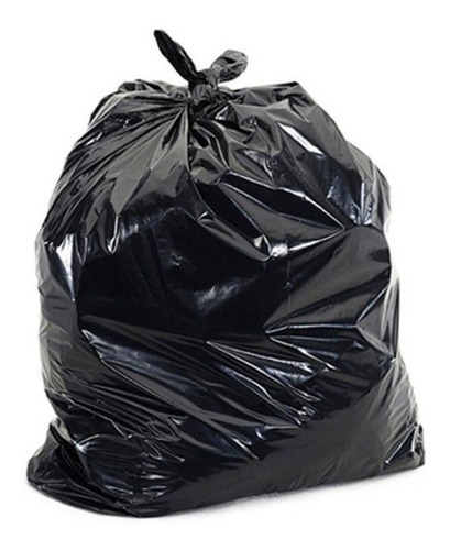 Saco De Lixo 60litros 100 Unidades Gramatura 0,05 Uso Do Lar Cor Preto