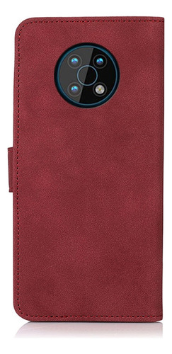 Funda Con Textura Roja Mate For Nokia G50 5g