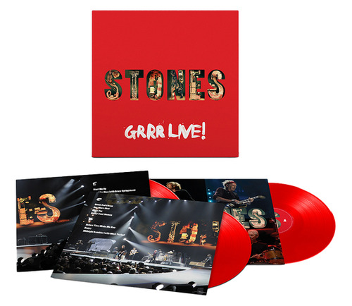 Grrr Live! (lp Rojo) - Rolling Stones (vinilo) - Importado
