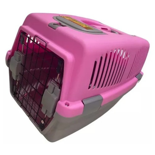 Jaula Kennel Caja Transporte Mascotas Perros Gatos Tamaño M