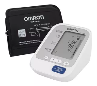 Omron Monitor De Presión Arterial De Brazo Hem-7130 Color Blanco