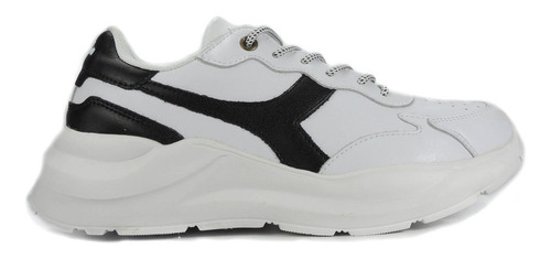 Zapatillas Diadora Heri Cuero Dama (negro/blanco)