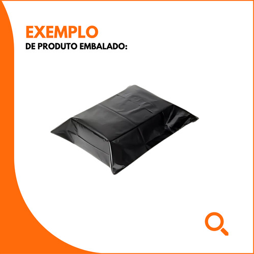 Envelope Segurança Preto 19x25 Saco Correios Sedex Com Lacre