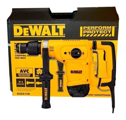 Martillo Cinceleador Sds Max Estuche Uso Rudo Dewalt D25810k