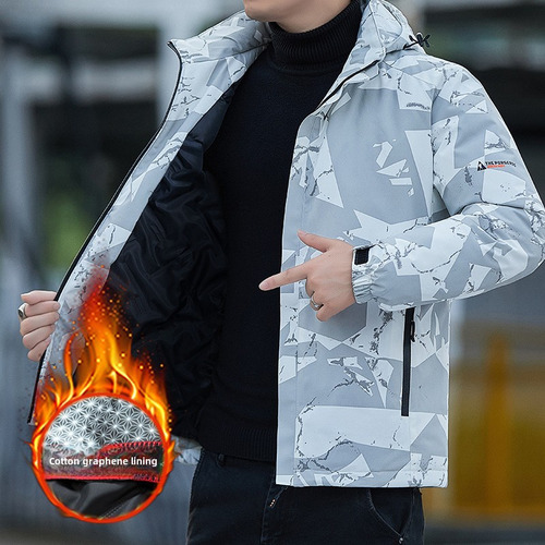 Chaqueta Con Capucha Impermeable A Prueba De Viento De Camuf
