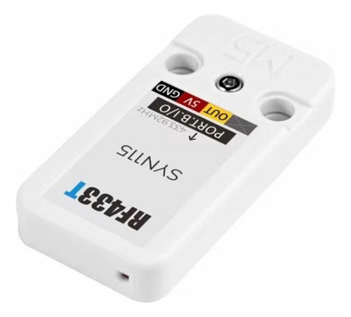 Rf433t Wirelesses Transmisor Rf White 433.92mhz Utilizando