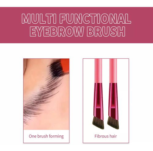 Maquillaje Multifuncional Para Cejas, Brocha Correctora Y Ma