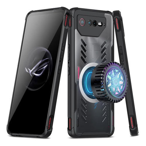 Fanbiya Funda Para Asus Rog Phone 6, Rog Phone 6 Pro, Con De