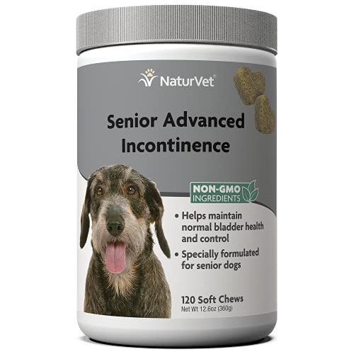 Naturvet Senior Advanced Incontinence Dog Supplement  9rn8g