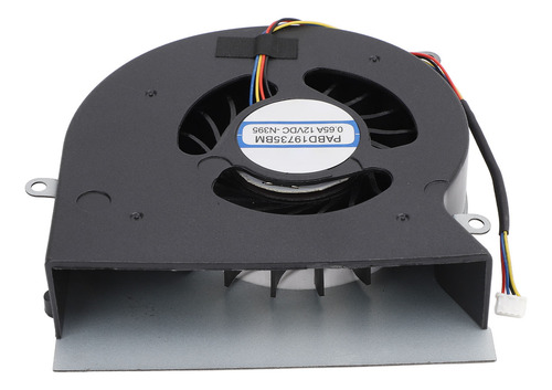 Ventilador De Cpu De Repuesto De 4 Pines Para Computadora Po