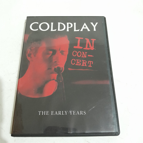 Dvd,coldplay,in Concert,the Early Years,musical,caballito 