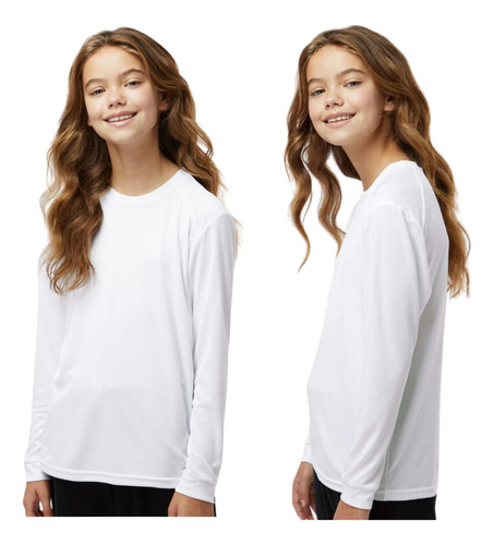 Pack 3 Camisetas Polar Primera Capa Invierno Niño Y Niña
