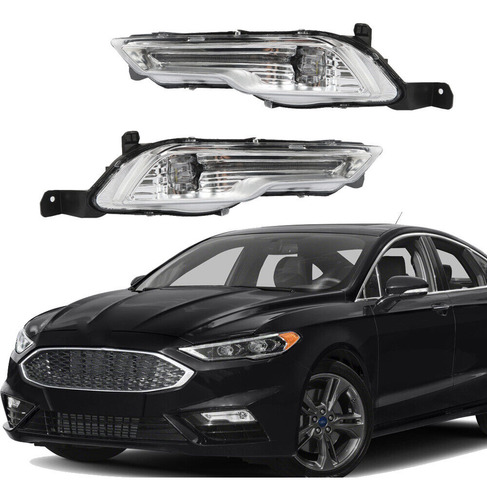 Faros Niebla Ford Fusion S 2017 2.5l