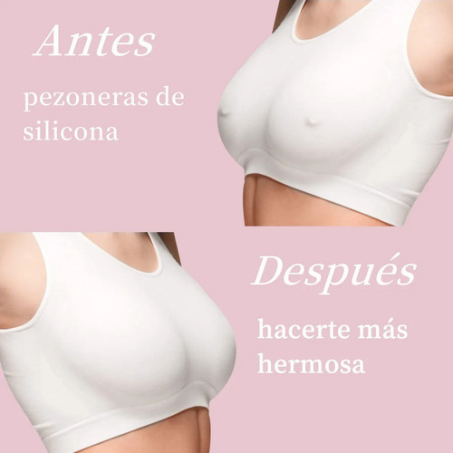 Cubiertas Reutilizables De Silicona Para Pezones Invisibles
