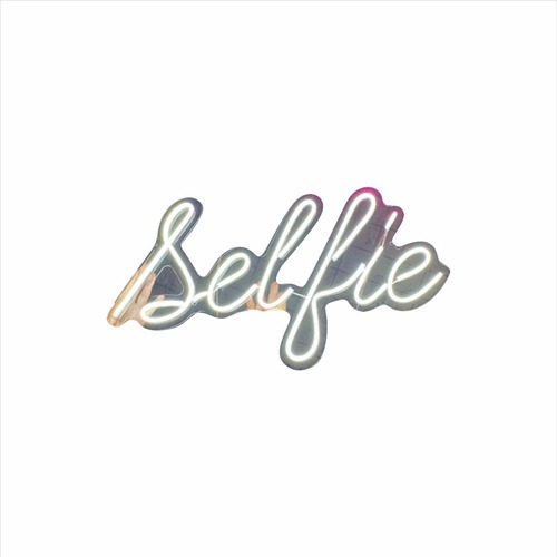 Painel Letreiro Neon Led Selfie Iluminação Branco Frio 50 110v/220v